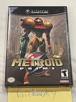 Metroid Prime (Gamecube) NEW SEALED FIRST PRINT MADE IN JAPAN, NEAR-MINT, RARE