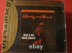 Mfsl-udcd 658 Billie Holiday Body And Soul (gold-cd/made In Usa/sealed)