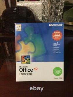 Microsoft Office XP 2002 Standard Academic MADE IN USA (NEW SEALED SHRINK WRAP)