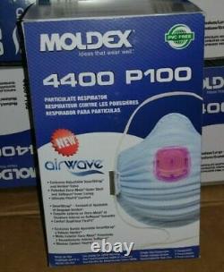 Moldex 4400 Airwave Box of 5 Premium Factory Sealed Box 5 USA Made NEW