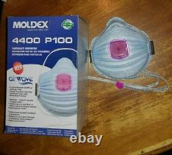 Moldex 4400 Airwave Box of 5 Premium Factory Sealed Box 5 USA Made NEW