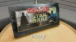Monopoly Star Wars Classic Trilogy Edition SEALED Made In USA In 1997