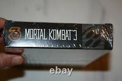Mortal Kombat 3 (Super Nintendo SNES) NEW SEALED FIRST PRINT MADE IN JAPAN, EXC