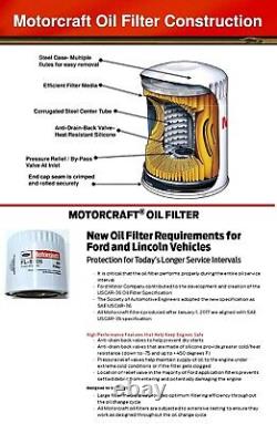 Motorcraft FL-2051-S Engine Oil Filter Ford Replacement OE Made USA Pack of 12