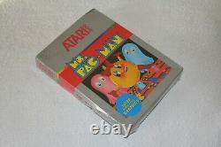 Ms Pac-Man Atari 2600 New Factory Sealed in Box 1982 Original Art Made in USA