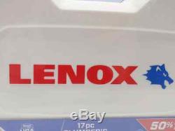 NEW Lenox 1200P 17 Piece Plumbers Hole Saw Kit Made In USA T3 Technology SEALED