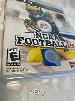 NEW NCAA Football 14 (Sony PlayStation 3, 2013) Factory Sealed PS3 Last One Made