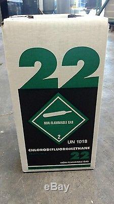 NEW R22 refrigerant 10 lb. Factory sealed Virgin made in USA SAME DAY SHIPPING