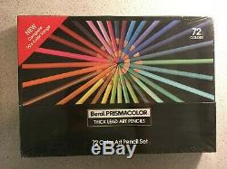 NEW SEALED MADE IN USA Berol Prismacolor 72 Colored Pencil Set, 1990's