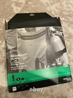 NEW Seal Line Wide Mouth Duffle Dry Bag Black Waterproof Air Tight 80 L USA Made