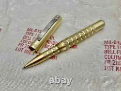 NEW in Sealed Tube 2021 Brass Embassy Pen (Rev 4) Serialized MADE IN USA