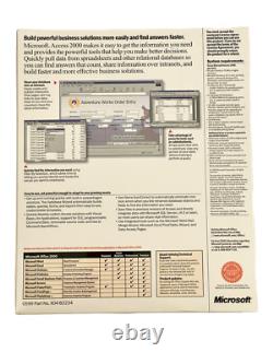 NIB Box Vintage NEW Old Stock SEALED Microsoft Access 2000 for Windows USA Made