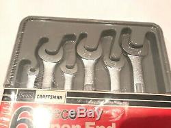 NOS SEALED Vintage Sears Craftsman 6 Piece Open End Wrench Set STD MADE IN USA