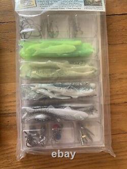 NOS Vintage Banjo Minnow USA Made 110 Piece Weedless Lure System SEALED NEW