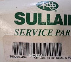 New OEM Genuine SULLAIR Kit Oil Stop Seal & Poppet 250038-494 Made USA Fast Ship