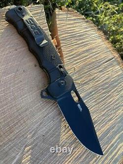New SOG Seal XR Folding Knife 3.9 S35VN Steel Blade USA Made