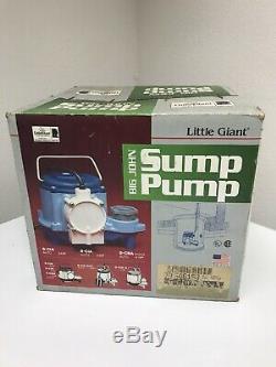 New Sealed 6-CIA 506158 Little Giant Big John Sump Pump Made In USA