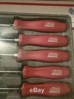 New & Sealed Snap On Screwdriver Set 100th Anniversary SDDX70AMR MADE IN USA