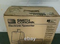 New Smith Corona MODEL SL600 Spell Right Typewriter Sealed Box Made in USA