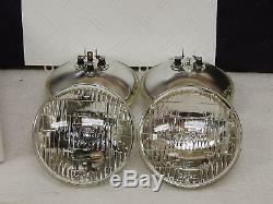 New USA made Guide T3 Correct Headlight Bulb Set 1960-71 Corvette Sealed Beam