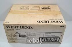 New Vintage West Bend 4 Quart Slow Cooker No. 84754 Made in USA Sealed Unused