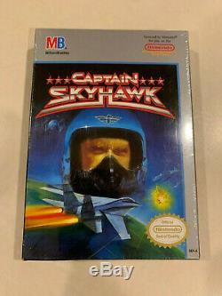 Nintendo NES Captain Skyhawk Brand New sealed 1989 Made By Milton Bradley H-Seam