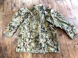 Nwot Usn Navy Seal Nwu Aor2 Goretex Parka Jacket Med Reg Guacamole Made In USA