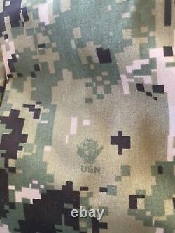 Nwot Usn Navy Seal Nwu Aor2 Goretex Parka Jacket Med Reg Guacamole Made In USA