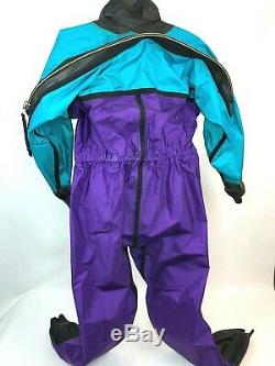 OS Systems Fullbody Cold Water Drysuit Unisex Rubber Latex Seals USA MADE