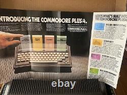 OVP/BOXED Commodore Plus/4 Made in USA- CA1183544NTSC100% FUNKTIONSEALED