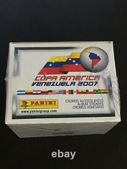 Panini Copa America Venezuela 2007 Sealed Made In Brazil 50 Packs Messi Chance