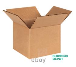 Pick Quantity 6X6X5 Cardboard Boxes Premier Sturdy Shipping Cartons USA Made