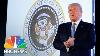 President Donald Trump Gives Speech In Front Of Fake Presidential Seal Nbc News