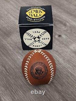 Presidential Seal White House VIP Gift Baseball By Leather Head Made In The USA
