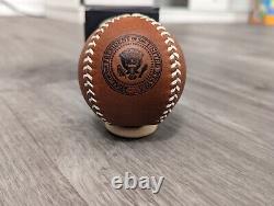 Presidential Seal White House VIP Gift Baseball By Leather Head Made In The USA