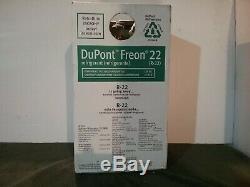 R22 Refrigerant DuPont Freon FULL 30 lb SEALED IN BOX! MADE IN USA, SHIPS FAST
