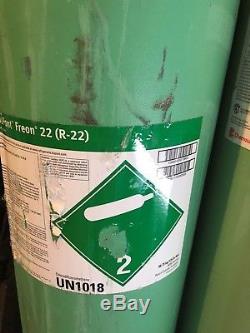 R22 Refrigerant Sealed Virgin New 5 Pound Cylinder Made in the USA FREON
