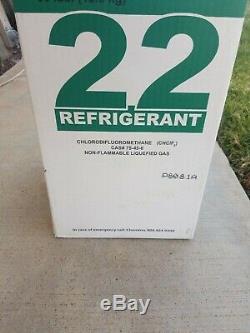 R22 refrigerant 10 lb. Factory sealed Virgin made in USA