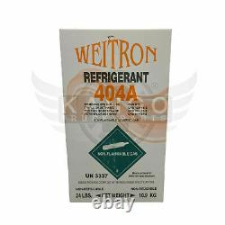 R404a REFRIGERANT GAS 24LB FACTORY SEALED (MADE IN USA)