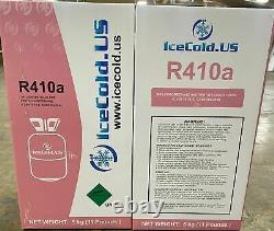 R410a, R410a Refrigerant 11lb tank. New Factory Sealed Lowest Price Made USA