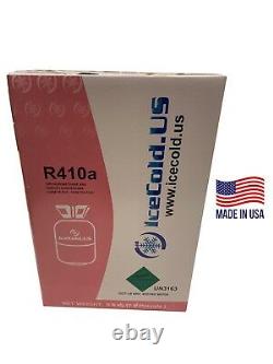 R410a R-410a R 410a Refrigerant 7.5lb Tank New Factory Sealed (MADE IN USA)