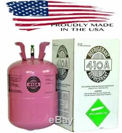 R410a refrigerant 25LB CYLINDER Made in USANEW FACTORY SEALED