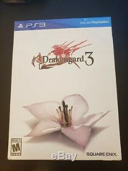RARE Drakengard 3 Collector's Edition PS3 BRAND NEW SEALED (only 2,000 made)