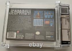 RARE Made in Japan SEALED SNES Jeopardy WATA 9.0 A Super Nintendo Entertainment