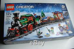 RETIRED! LEGO 10254 CREATOR Winter Holiday Train NEW SEALED BOX Made in USA