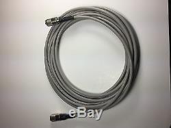 RG-8X COAX CABLE JUMPER 25 FT FOOT SEALED PL-259s USA MADE PROFESSIONAL CB HAM