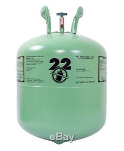R 22 FREON FACTORY SEALED USA MADE VIRGIN R-22 Refrigerant 30lbs Cylinder R22