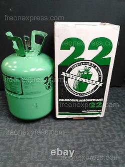 R-22 REFRIGERANT 30lbs. NEW IN BOX / SEALED IMMEDIATE SHIPPING. MADE IN USA
