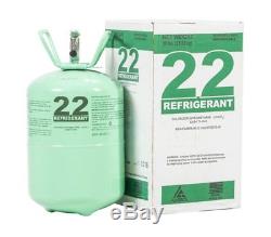 R-22 Refrigerant Sealed 30 lb cylinder FREE & FAST SHIPPING (Made in USA)