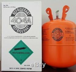 R-404A, R404a, 404a Refrigerant 24 LB Cylinder-FACTORY SEALED MADE IN USA